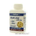 MedPharma RYBÍ OLEJ 1000 mg - EPA DHA kapsuly 107 ks
