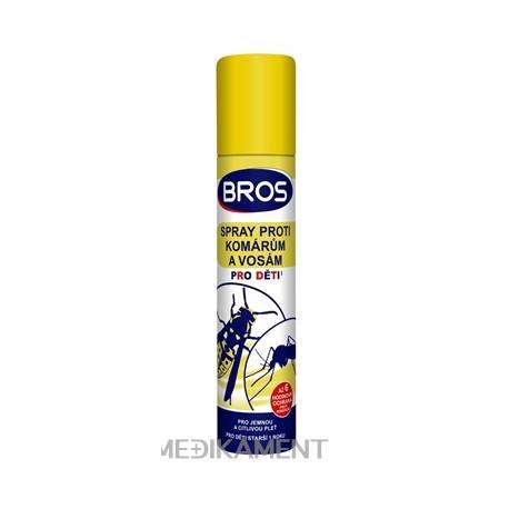 BROS spray proti komárom a osám pre deti 90 ml