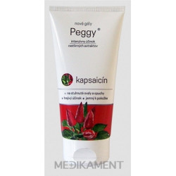 PEGGY nové gély kapsaicín 170 g