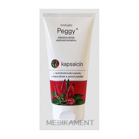 PEGGY nové gély kapsaicín 170 g