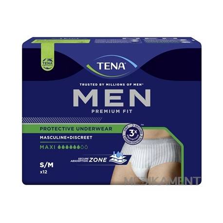 TENA MEN Protective Underwear Level 4 veľkosť S/M 12 ks
