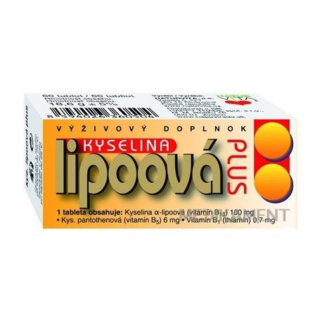 Kyselina lipoová Plus tablety 60 ks