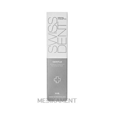 SWISSDENT GENTLE zubná pasta jemná bieliaca 50 ml