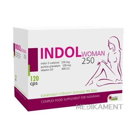 INDOL WOMAN 250 cps (pre ženy) 1x120 ks