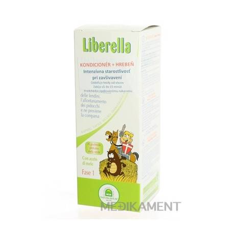 Natura House Liberella kondicionér starostlivosť pri zavšivavení s hrebeňom 125 ml