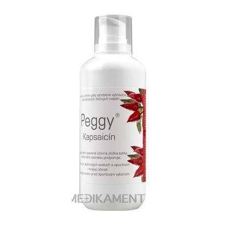 PEGGY gél kapsaicínový 500 g