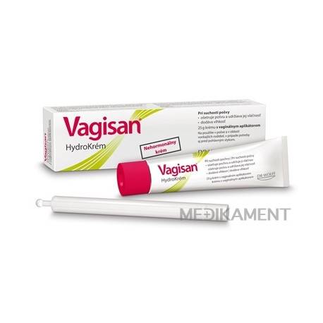 Vagisan HydroKrém s vaginálnym aplikátorom 1x25 g