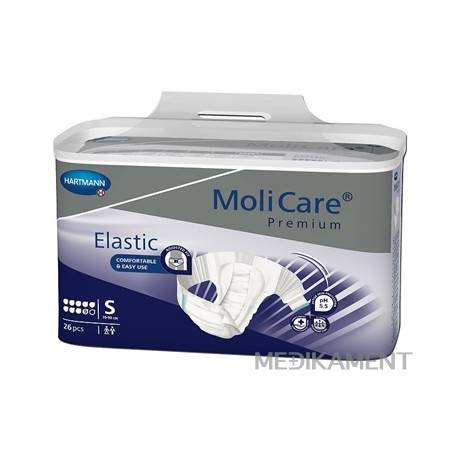 MoliCare Premium Elastic 9 kvapiek S plienkové nohavičky 26 ks