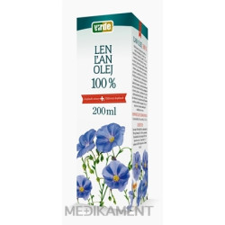 VIRDE ĽAN 100 % OLEJ 200 ml