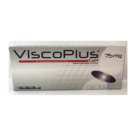 ViscoPlus Gel 2,5% hyaluronát sodný v injekčnej striekačke, viskoelastický intraartikulárn