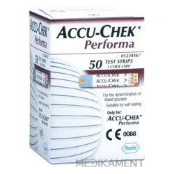 ACCU-CHEK Performa 50 testovacie prúžky do glukomera 1x50 ks