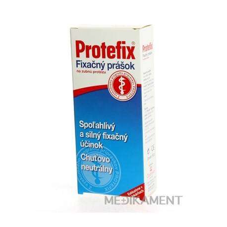 Protefix Fixačný prášok na zubnú protézu 1x50 g