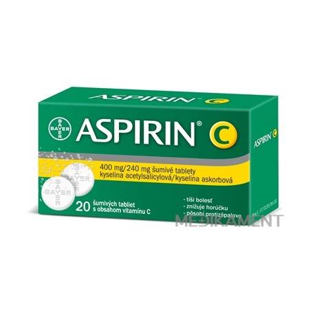 ASPIRIN-C šumivé tablety 20 ks