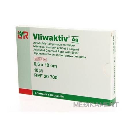 VLIWAKTIV AG TAMPONÁDY S AKTÍV.UHLÍM A AG 6,5 x 10 cm 10 ks