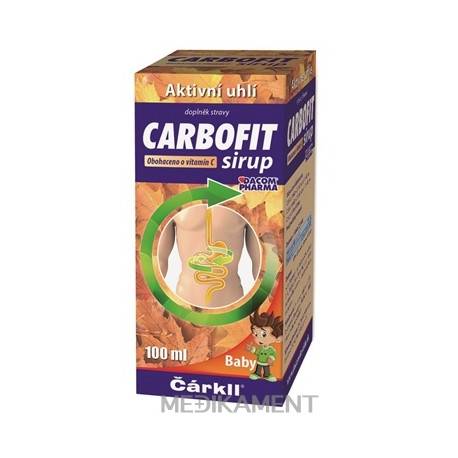 CARBOFIT Čárkll Baby sirup 1x100 ml