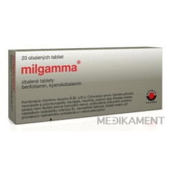 MILGAMMA 50 mg/250 µg tablety 20 ks