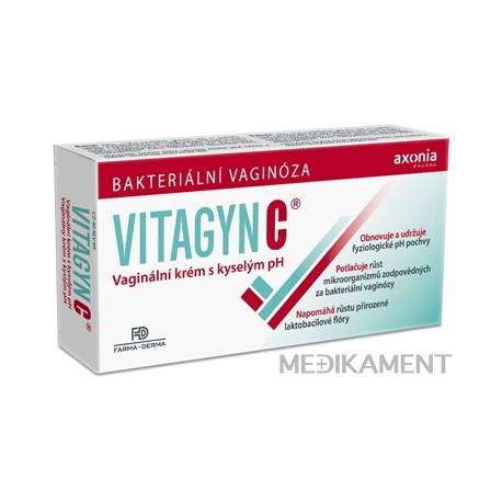 VITAGYN C KRÉM POŠVOVÝ S KYSLÝM PH 1x30 g