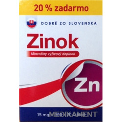 Dobré z SK Zinok 15 mg tbl 100+20 zadarmo (120 ks)