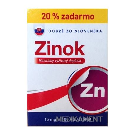 Dobré z SK Zinok 15 mg tbl 100+20 zadarmo (120 ks)