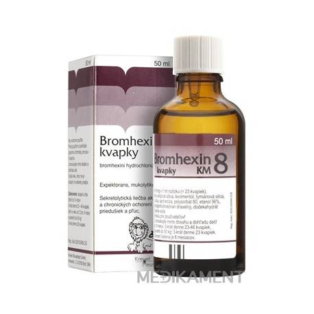 BROMHEXIN 8-KVAPKY KM kvapky 50 ml