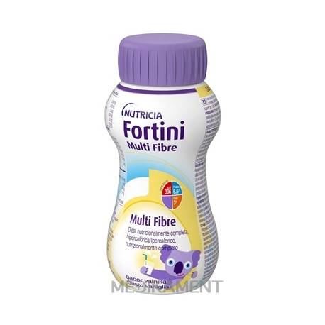 Nutricia Fortini Multi Fibre pre deti výživa s vanilkovou príchuťou 200 ml