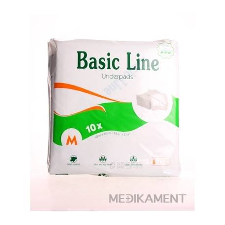 nateen MATI BASIC podložka pod pacienta 60 x 60 cm savosť 350 ml 10 ks
