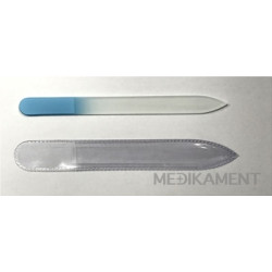 PILNÍK SKLENENÝ 13,5 cm farebný obojstranný, hrúbka 2mm, 1x1 ks
