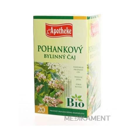 APOTHEKE BIO SELECTION POHÁNKOVÝ BYLINNÝ ČAJ vrecúška 20 x 1,5 g 