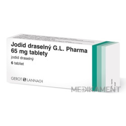 Jodid draselný G.L. Pharma 65 mg tablety 6 ks