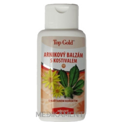 TOP GOLD Arnikový balzam s kostihojom hrejivý 1x200 ml