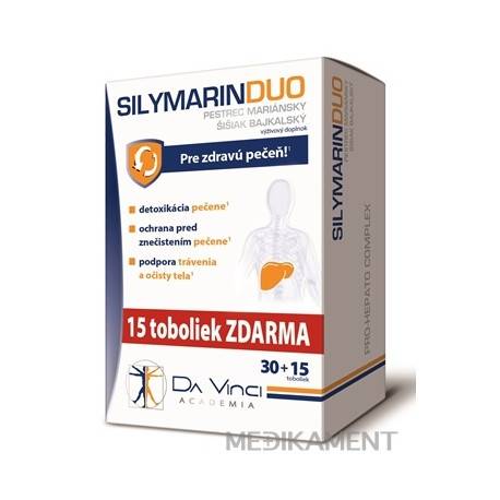 SILYMARIN DUO kapsuly 45 ks