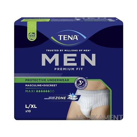 TENA MEN Protective Underwear Level 4 veľkosť L/XL 10 ks