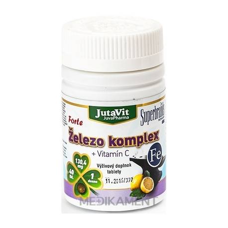JutaVit Železo komplex tablety 40 ks