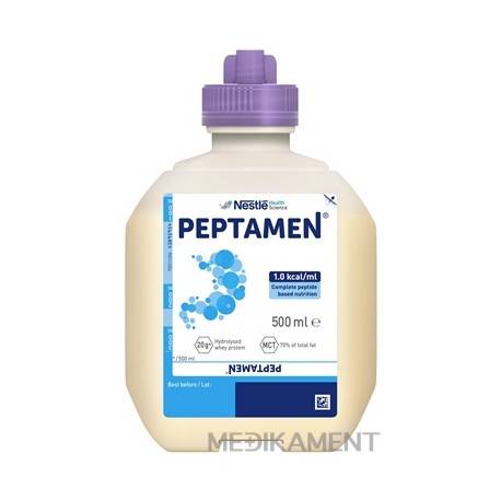 PEPTAMEN enterálna výživa 12 x 500 ml