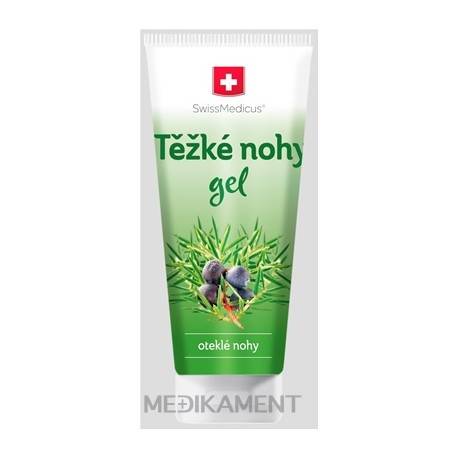 SwissMedicus Ťažké nohy gél 200 ml