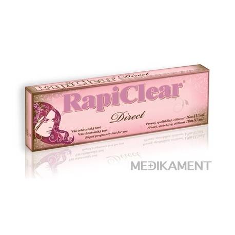 RapiClear Tehotenský test Direct 1 ks