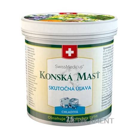 SwissMedicus KONSKÁ MASŤ CHLADIVÁ 250 ml
