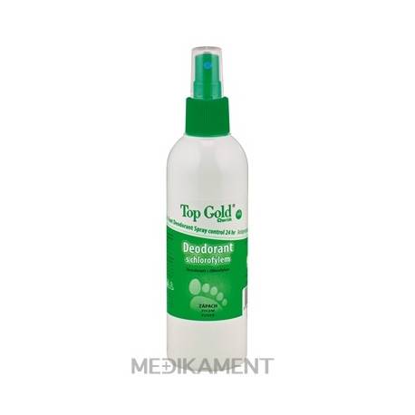 TOP GOLD Deodorant s chlorofylom+Tea Tree Oil sprej 1x150 g