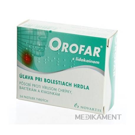OROFAR pas ord 1x24 ks