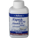 MedPharma VÁPNIK 600 mg + Vitamín D kapsuly 67 ks