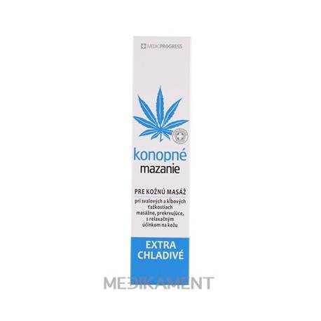 Konopné mazanie extra chladivé 100 ml
