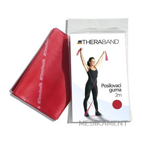 Thera-Band Posilňovacia guma 2m červená 1 ks