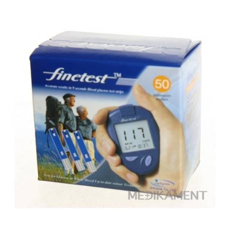 FINETEST-TESTOVACIE PRUZKY 2x25 ks