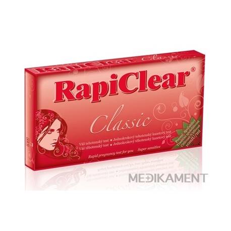 RapiClear Tehotenský test Classic 1 ks