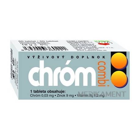 NATURVITA CHRÓM COMBI tablety 60 ks