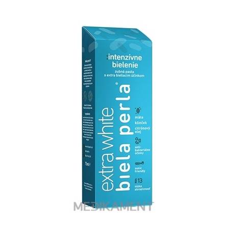 Biela perla Intenzívne bielenie zubov bieliaca zubná pasta 75 ml