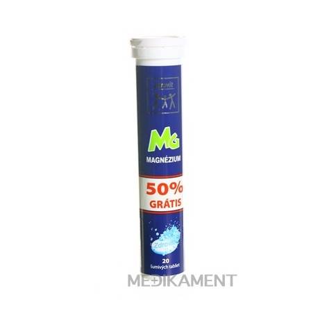 ZDROVIT MAGNEZIUM 50% grátis tbl eff (šumivé tablety) 20 ks
