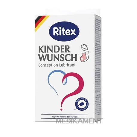 Ritex KINDERWUNSCH Lubrikant pre plánované otehotnenie, aplikátory 8x4 ml