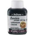MedPharma ŽENŠEN 350 mg + Echinacea + Leuzea tablety 67 ks