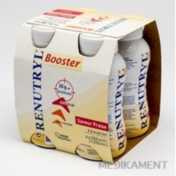 RENUTRYL Booster Jahodová príchuť sol 4x300 ml (1200ml)